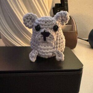 *Pre-Made* The Woobles Hugo the French Bulldog Crochet Dog